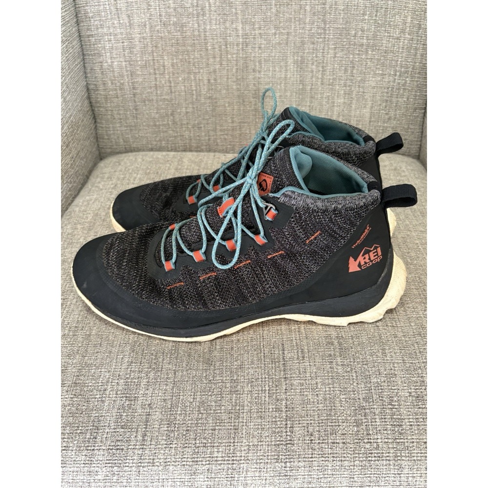 REI Co-Op Hydro‎ Walk Men's Lightweight Hiking Boots Black Sz 12